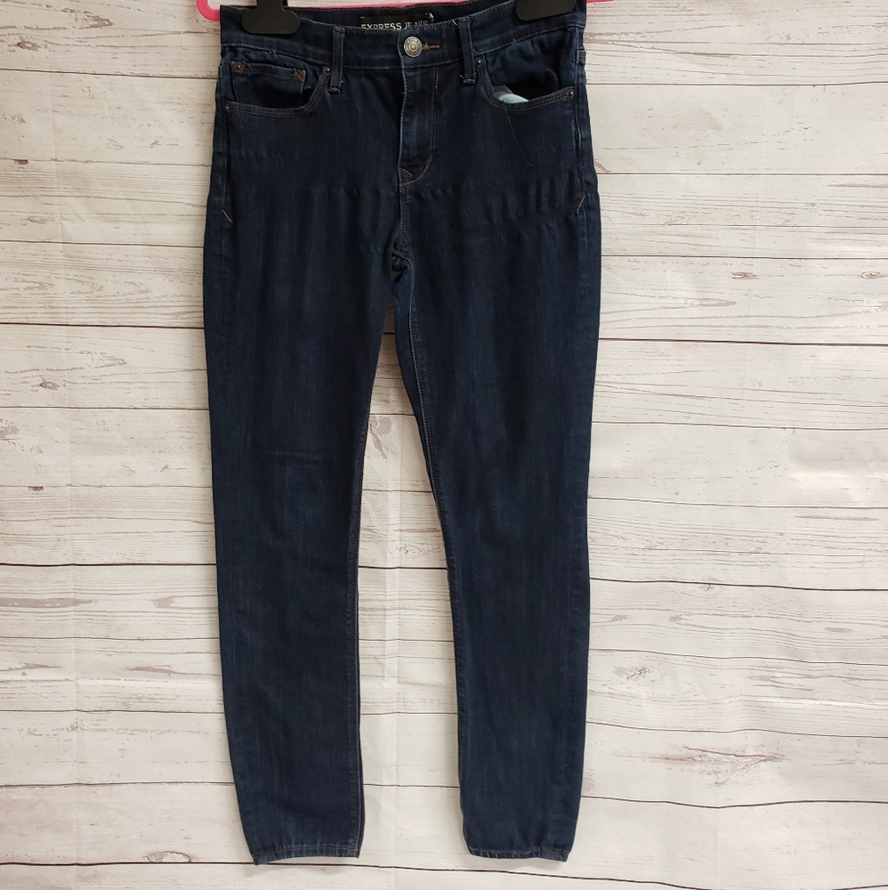Express Dark Wash Leggings H